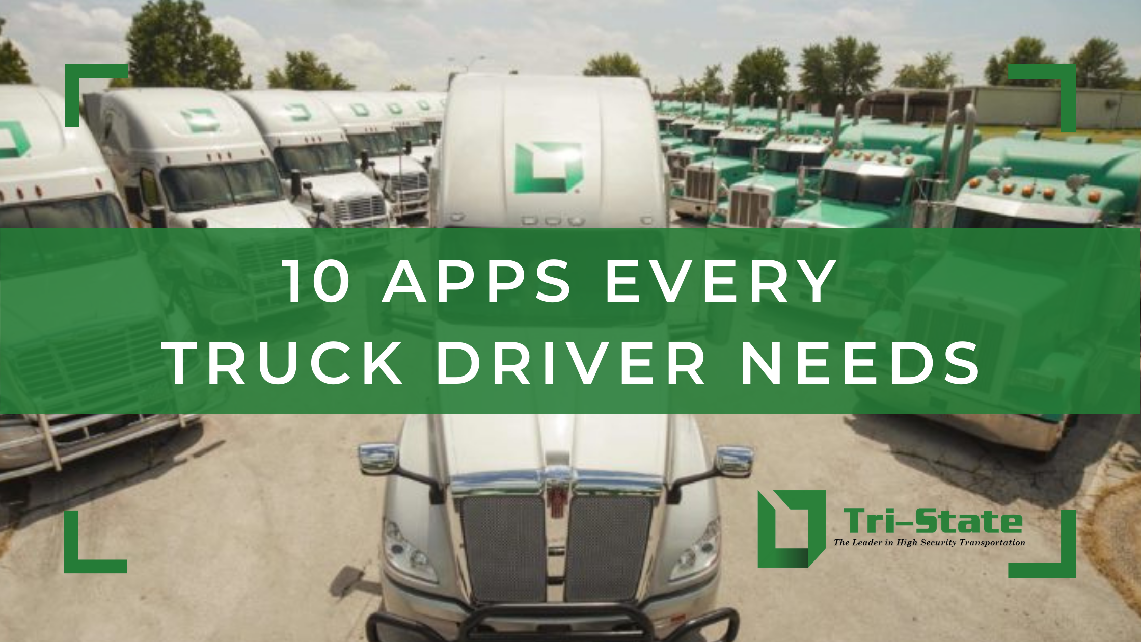 App Essentials for Every Truck Driver